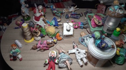 Ёлочные игрушки с неповторимым характером мастерит жительница Усть-Каменогорска