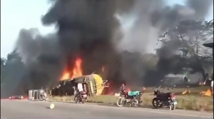 Число погибших при взрыве бензовоза в Либерии выросло до 40 человек