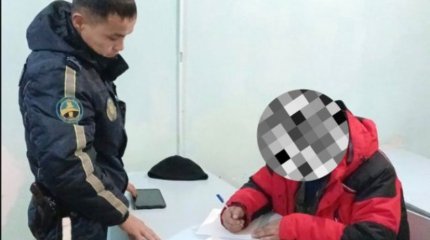 Жителя Костанайской области арестовали за выезд на трассу в непогоду