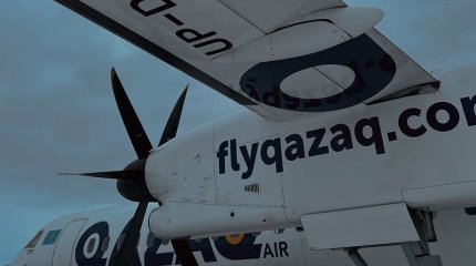 Самолет не долетел до Костаная и вернулся в Астану из-за технических неполадок