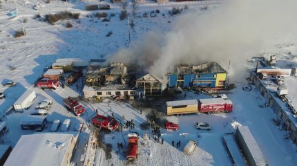 Труп женщины обнаружили при пожаре в костанайской гостинице