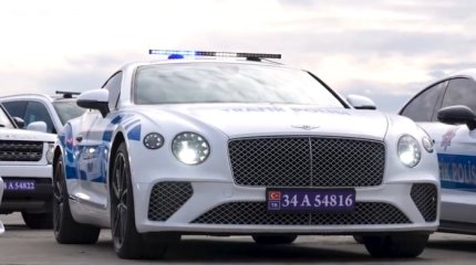 Полиция Стамбула будет ездить на элитных авто наркобаронов и мафиози (ВИДЕО)