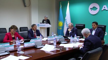 "Выговоры" двум десяткам акимов объявила партия "AMANAT"