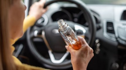 Пьяная автоледи устроила ДТП в Астане (ВИДЕО)