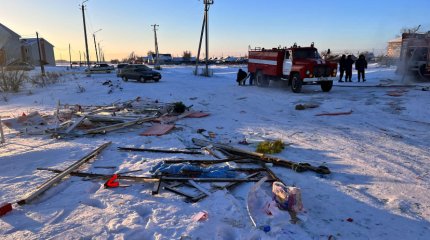 Взрыв газа в СКО: пострадавший - в реанимации