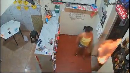 Ревнивая супруга заживо сожгла мужа (ВИДЕО)