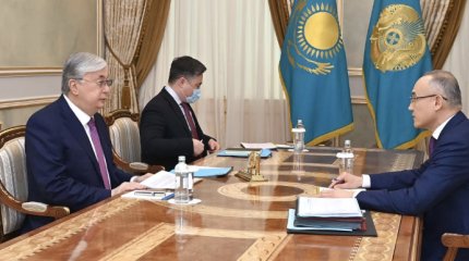 Галымжан Пирматов отчитался перед Президентом