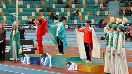 Казахстанская спортсменка завоевала первое золото на Чемпионате Азии в Астане