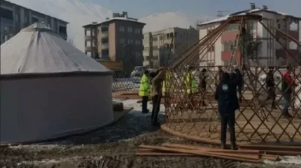 Түркияға 100-ге жуық киіз жеткізілді