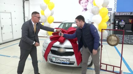 Қарағандыда автонесиеге онлайн өтінім берген алғашқы тұтынушылар бүгін көліктерін алды