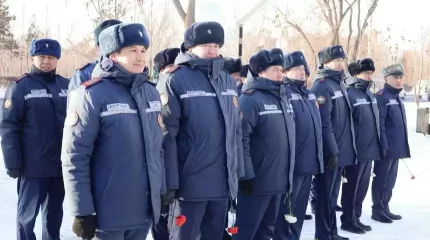 Елордалық құтқарушылар қаза болған әріптестерін еске алды