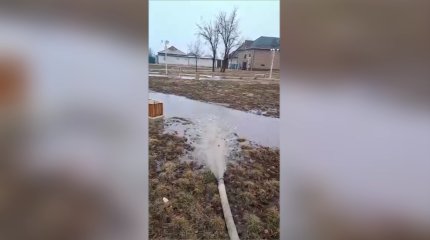 Түркістан облысында бірнеше елдімекенде көшелер мен үйлердің ауласын су басты