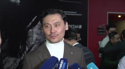 «Каныш тоже не отдыхал»: на премьере фильма о Сатпаеве актёр рассказал, как вживался в роль учёного