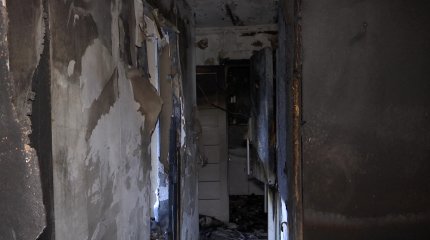 Астанада көпқабатты үйден өрт шығып, 125 адам эвакуацияланды