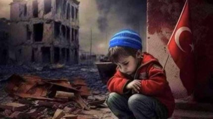 Почти 2 тысячи детей остались сиротами из-за землетрясения в Турции