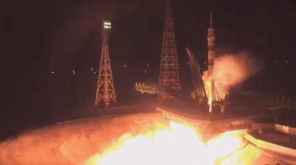 С Байконура запустили первый в истории спасательный космический корабль