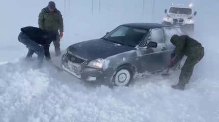 Ақтөбе облысында боранда жолда қалған 520 адам құтқарылды