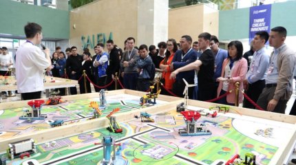 Астанада робототехникадан Орталық Азия чемпионаты өтіп жатыр