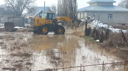 ТЖМ: 200 құтқарушы түні бойы екі облыста су тасқынының алдын алды