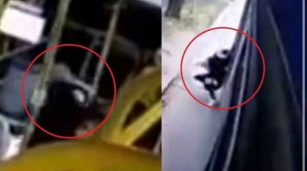 Прищемил дверью ребёнка и протащил несколько метров: водителя автобуса в Семее оштрафуют