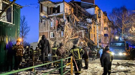 Взрыв газа стал причиной смертельного обрушения дома в России