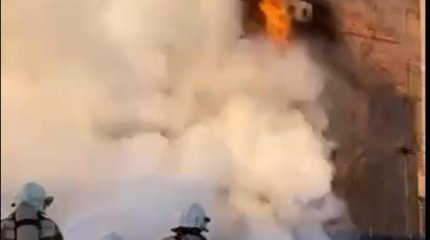 Город в Актюбинской области обесточен из-за пожара на подстанции