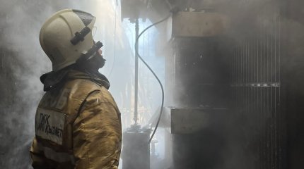 Ақтөбенің Алға ауданында электр стансасы өртеніп, қала жарықсыз қалды