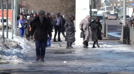 Қарағандыда көктайғақ салдарынан бір тәулікте 500-ден астам адам жарақат алды