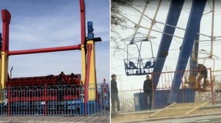 Бесхозный парк в Актау «оккупировали» подростки