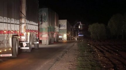 «Не работали GPS-сигналы, радиосвязь была плохая», - в МВД рассказали о доставке гуманитарного груза в Сирию