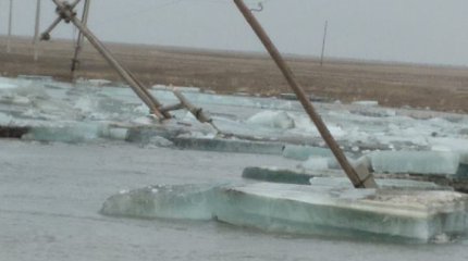 БҚО-да қызыл судың кесірінен Сырым ауданында электр жарығы ажыратылды
