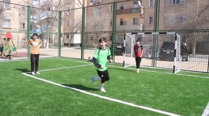 "Самұрық-Қазына" АҚ Жаңаөзен тұрғындарына балалар мен спорт алаңдарын сыйға тартты