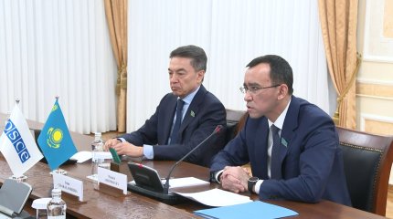 «Біздің ел әділ, ашық және бәсекеге қабілетті сайлау өткізуге мүдделі», - М.Әшімбаев