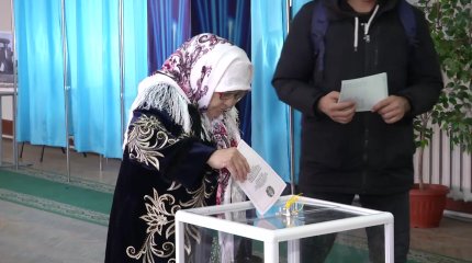 Жители новой области Улытау показали одну из самых высоких явок на выборах