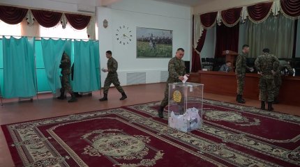 Оралда 400-ге тарта қатардағы жауынгер өз таңдауын жасады