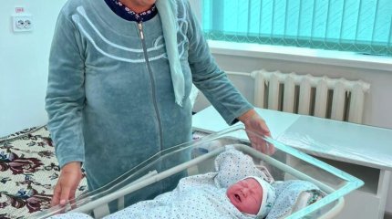 54 жастағы әйел ұл тапты