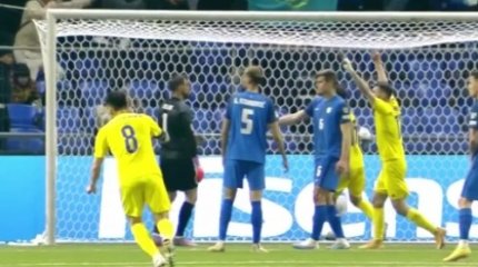 Сборная Казахстана проиграла первый отборочный матч на Евро-2024