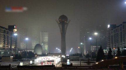 Байтерек, Триумфальная арка и Хан-Шатыр "погаснут" в Астане 25 марта