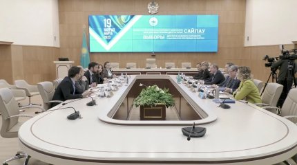Глава Миссии БДИПЧ/ОБСЕ поздравил ЦИК РК с завершением работы
