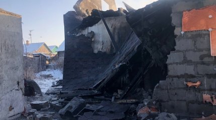 8-летний школьник спас сестренку из горящего дома в Караганде