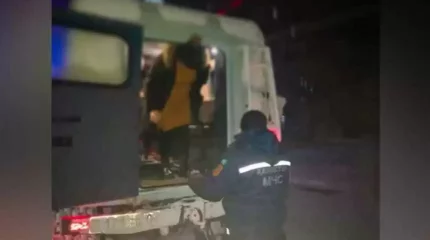 Ақтөбеде боранды күні 100-ден астам адам эвакуацияланды