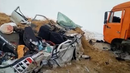 Четверо иностранцев погибли в ДТП с КамАЗом в Актюбинской области