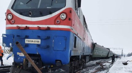 Спустя 6 часов поезд «Бишкек-Самара» продолжил движение