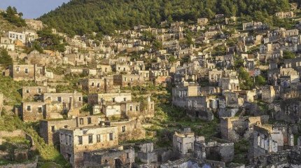 Город-призрак Каякёй существует на юго-западе Турции