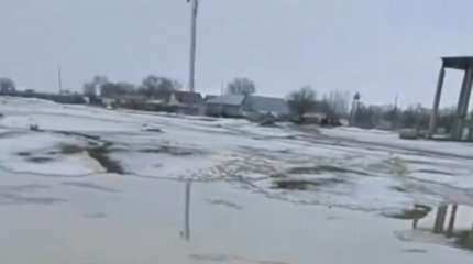 В область Жетысу пришла большая вода