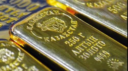 Казахстан увеличил золотой запас