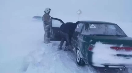 Қостанай облысында жолда қалған 24 адам құтқарылды