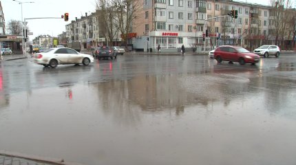 Астанада ауа-райы күрт өзгеріп, жауын-шашын болды