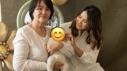 Багдат Мусин опубликовал фото жены и мамы