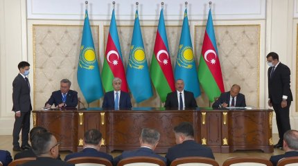 Отношения между Азербайджаном и Казахстаном выходят на новый уровень